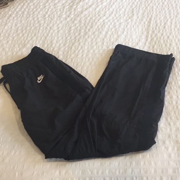 Nike lined track pants, wind resistant